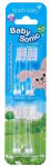 BRUSH BABY BabySonic, 18&ndash;36 Mėn. pakeičiamos galvutės, 4 vnt.