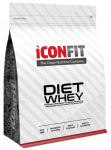 ICONFIT Diet Whey - Strawberry milteliai, 1000 g