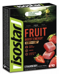 ISOSTAR Energy Fruit Boost bra&scaron;kių skonio guminukai, 10 vnt.