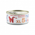 NATURAL CODE XL5 tuno, jautienos ir rudųjų ryžių &scaron;lapias maistas, 170 g