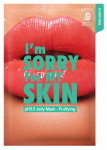I'M SORRY FOR MY SKIN &scaron;vytėjimo ir gaivumo suteikianti veido kaukė, 33 ml