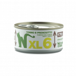 NATURAL CODE XL6 tuno ir kumpio &scaron;lapias maistas, 170 g