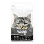 WEEGO CHARCOAL 5L cementuojantis smėlis katės tualetui, 5 L