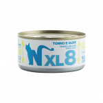 NATURAL CODE XL8 tuno ir alyvuogių &scaron;lapias maistas, 170 g