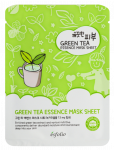 ESFOLIO Pure Skin Green Tea Essence lak&scaron;tinė veido kaukė, 1 vnt.