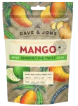 DAVE&JONS Mango Ginger, Lime Twist džiovintų mangų griežinėliai, 100 g