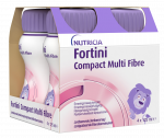 NUTRICIA FORTINI Compact Multi Fibre (bra&scaron;kių skonio), 125ML gėrimas, 4 vnt.