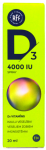 RFF D3 4000 IU pur&scaron;kalas, 20 ml