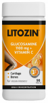 LITOZIN Glucosamine 1100mg+Vit C  kapsulės, 90 vnt.