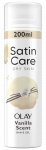 GILLETTE Satin Care Dry Skin Olay Vanilla Cashmere skutimosi gelis, 200 ml