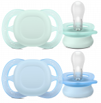 PHILIPS Avent Ultra Start Boys (0-2 m.) čiulptukas, 2 vnt.
