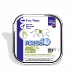 FORZA10 Active Wet DIABETIC, žuvis, katėms pa&scaron;tetas, 100 g