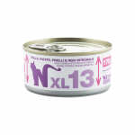 NATURAL CODE XL 13 vi&scaron;tienos, bulvių, morkų ir rudųjų ryžių &scaron;lapias maistas, 170 g