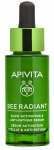 APIVITA Bee Radiant, pavargusiai, papilkėjusiai odai serumas, 30 ml