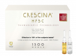 CRESCINA Transdermic 1300 Woman 10+10, stabdo plaukų slinkimą, ampulės,