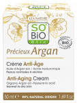 SO BIO ETIC su ekologi&scaron;ku argano aliejumi, dieninis veido kremas, 50 ml