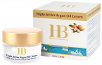 HEALTH&BEAUTY Triple Active Argan Oil veido kremas, 50 ml
