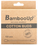 BAMBOO UP medvilniniai krap&scaron;tukai, 100 vnt.