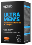 VPLAB Ultra Men's Sport Multivitamin mink&scaron;tos gelio kapsulės, 90 vnt.