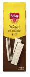 SCHAR Wafers Al Cacao be glitimo &scaron;okoladiniai vafliai, 125 g