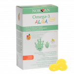 NORSAN Omega-3, citrinų skonio guminukai, 120 vnt.