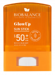 BIOBALANCE  Glow Up Sun Stick SPF50, visapusi&scaron;ką 360&deg; apsaugą suteikiantis apsauginis kremas nuo saulės, 19 g