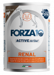 FORZA10 Active VetDiet Renal su ėriena, &scaron;unims &scaron;lapias maistas, 390 g