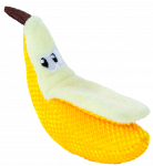 PETSTAGES Dental Banana, geltonas žaislas, 1 vnt.