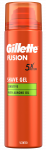 GILLETTE Fusion Sensitive with Almond Oil skutimosi putos, 200 ml