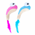 CATSTAGES Dental Shrimpies, dantų priežiūros  žaislas, 1 vnt.