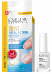 EVELINE  Nail Therapy 8in1 nagų stiprinimo priemonė, 12 ml