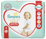 PAMPERS Premium Care 6 (15+ kg) sauskelnės, 31 vnt.