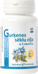APTIEKAS PRODUKCIJA su gurk&scaron;nių sėklų aliejumi su vitaminu E kapsulės, 60 vnt.