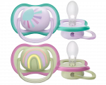 PHILIPS Avent Ultra Air 0-6 m čiulptukas, 2 vnt.