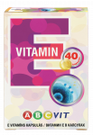 ABC VIT E Vitamin kapsulės, 40 vnt.