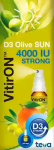 VITIRON D3 Olive Sun 4000 IU Strong pur&scaron;kalas, 10 ml