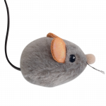 CATSTAGES Squeak Squeak Mouse, pilkas žaislas, 1 vnt.
