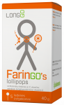FARINGO'S lollipops &scaron;altalankių su vitaminu C ledinukai, 5 vnt.