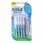 GUM Trav-Ler 1,6 mm tarpdančių &scaron;epetėlis, 6 vnt.