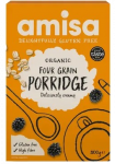 AMISA 4 grūdų, be glitimo, ekologi&scaron;ka avižų ko&scaron;ė, 300 g