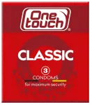ONE TOUCH Classic prezervatyvai, 3 vnt.