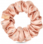 CRYSTALLOVE Crystalized Rose Gold &scaron;ilkinė plaukų juosta, 1 vnt.