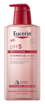 EUCERIN pH5 du&scaron;o gelis ir aliejus, 400 ml
