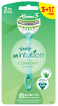 WILKINSON SWORD Myintuition Xtreme3 Comfort Female vienkartiniai skustuvai, 4 vnt.