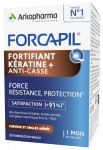 FORCAPIL Fortifiant Keratine+ plaukams ir nagams kapsulės, 60 vnt.