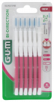 GUM BI-Direction 1,2 mm tarpdančių &scaron;epetėlis, 6 vnt.