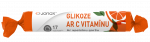 JONAX gliukozė su vitaminu C (apelsinų skonio) kramtomosios tabletės, 17 vnt.
