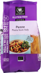 URTEKRAM Bio Penne kukurūzų, ryžių, grikių ir bolivinės balandos makaronai, 250 g