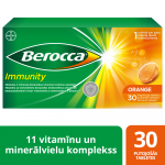 BERROCA Immunity vitaminų kompleksas, &scaron;nyp&scaron;čiosios tabletės, 30 vnt.