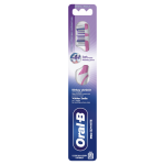 ORAL-B Pro-3DWhite, Whitening Clean, vidutinio kietumo dantų &scaron;epetėlis, 1 vnt.